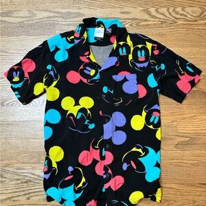 vintage Disney Mickey Mouse Multicolor breathable Shirt